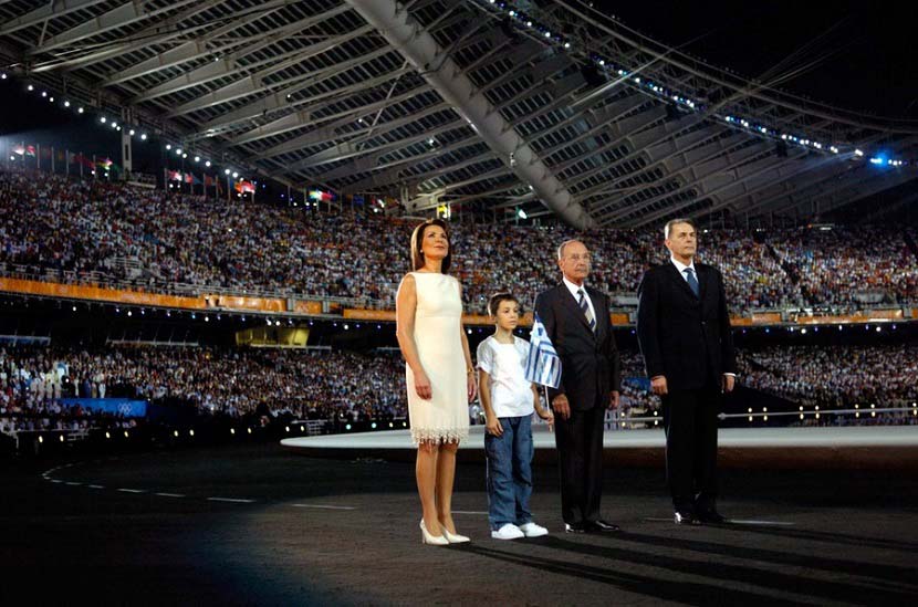 Ζακ Ρογκ - πρόεδρος της ΔΟΕ - Ολυμπιακοί Αγώνες της Αθήνας το 2004