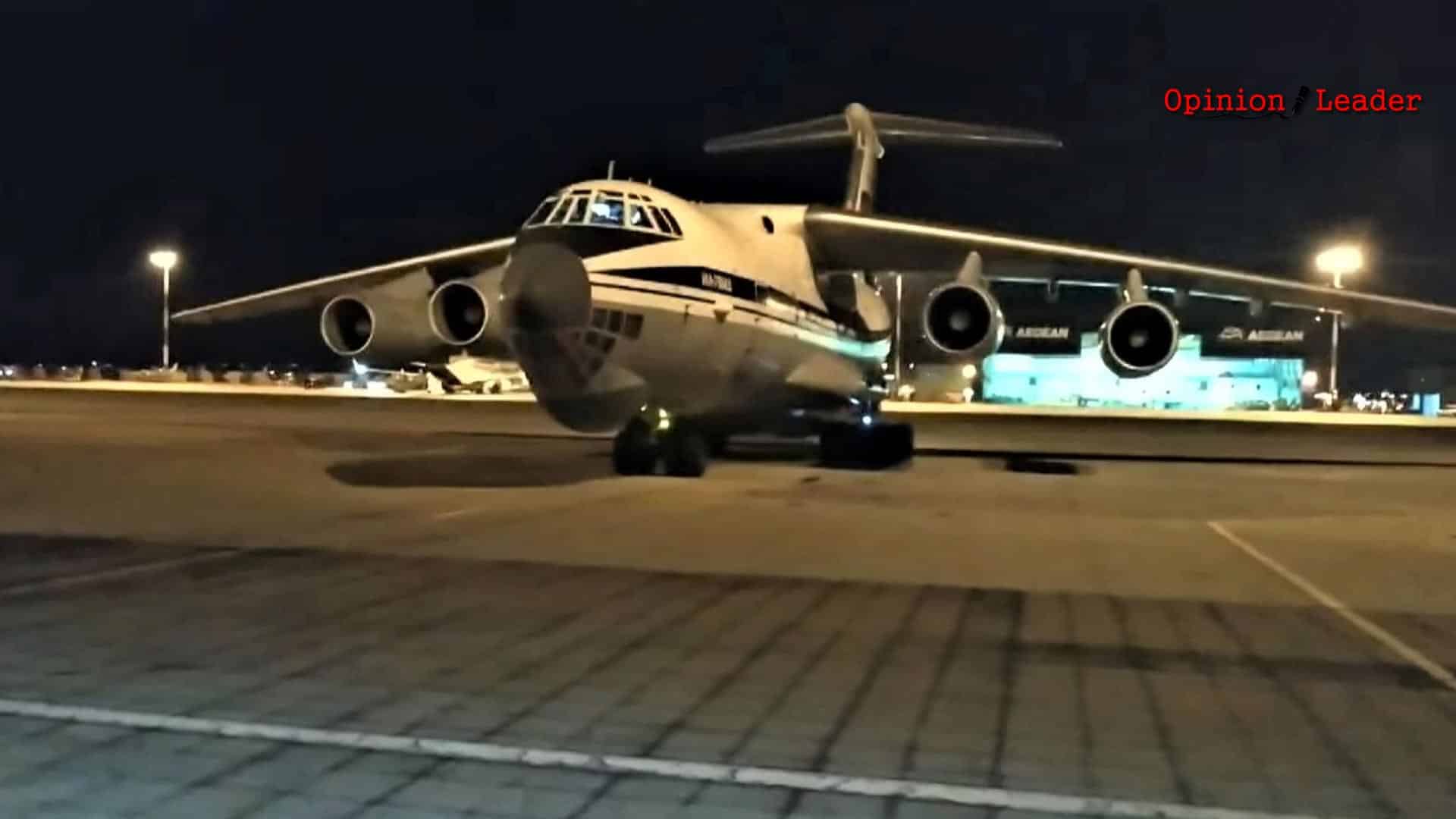 Φωτιές - Ilyushin Il-76: Το πρώτο θηριώδες ρωσικό αεροσκάφος έφτασε στην Αθήνα