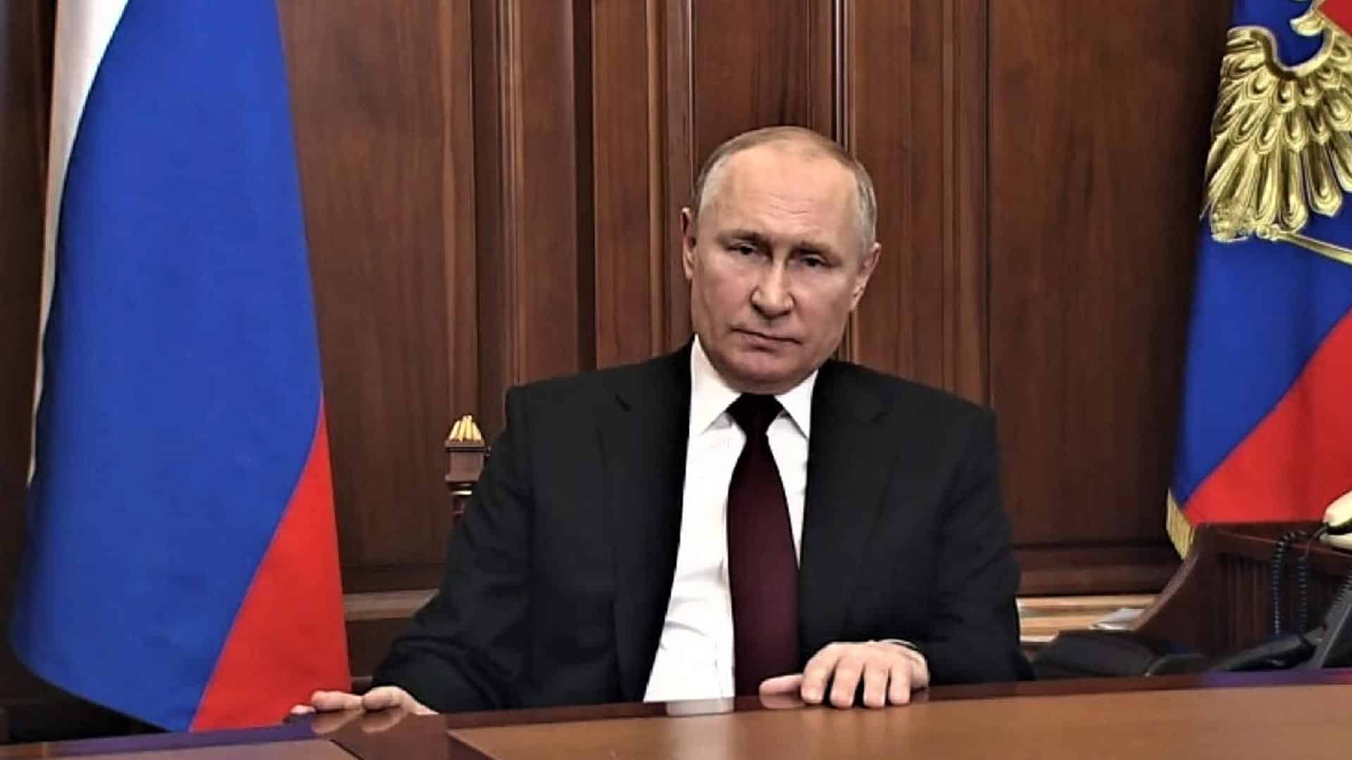 Ουκρανία - διάγγελμα - Βλαντίμιρ Πούτιν