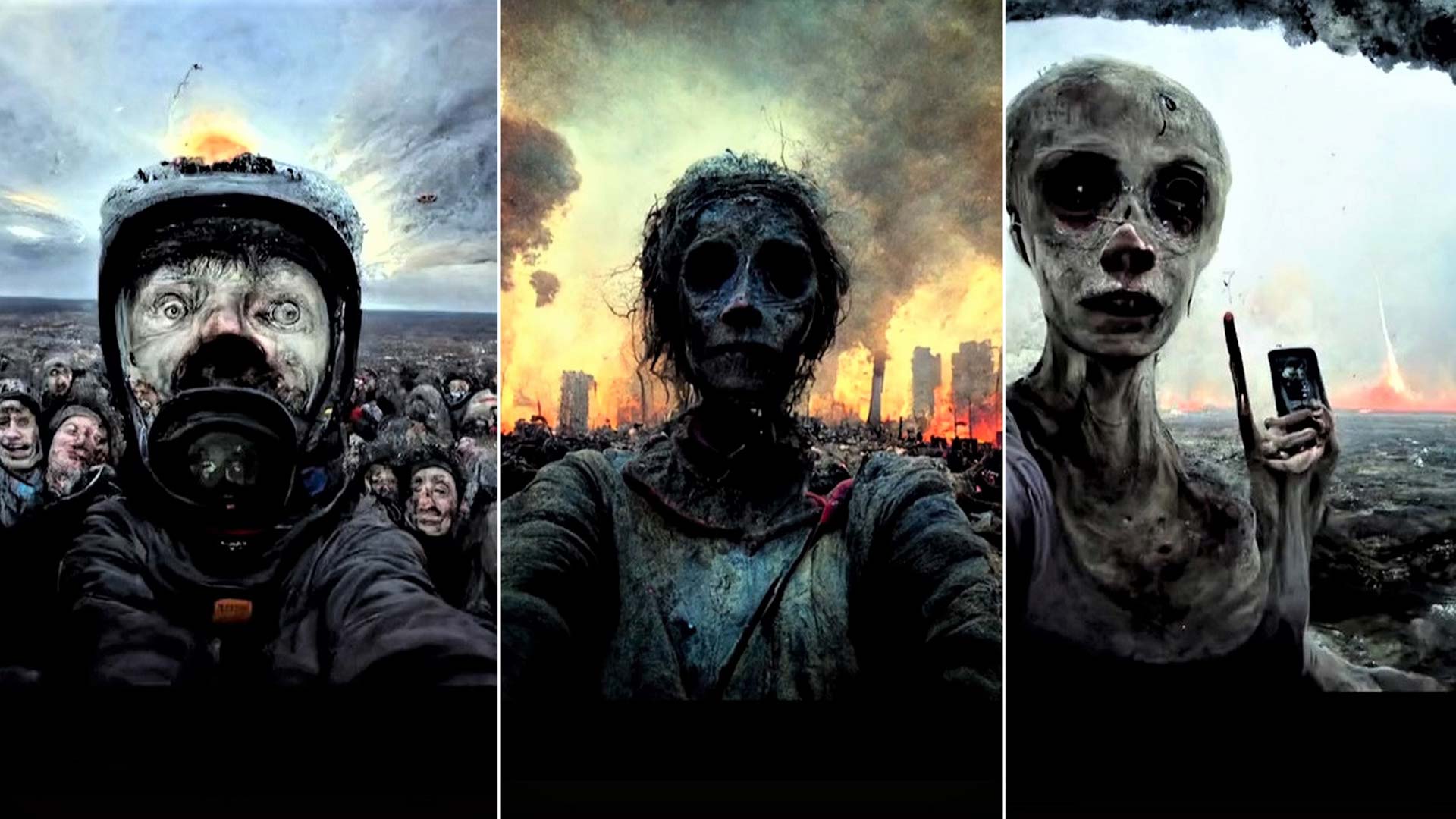 Αυτές θα είναι οι τελευταίες selfie στη Γη: Λογαριασμός τεχνητής νοημοσύνης «προβλέπει» το τέλος του κόσμου
