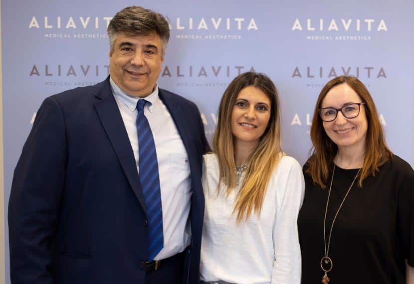 Απόστολος Βιτουλαδίτης (CEO ALIAVITA), Ελένη Σκαλκώτου (Beauty Expert), Άννα Μαρία Παπίρη (Founder I LOVE MY LIFE)