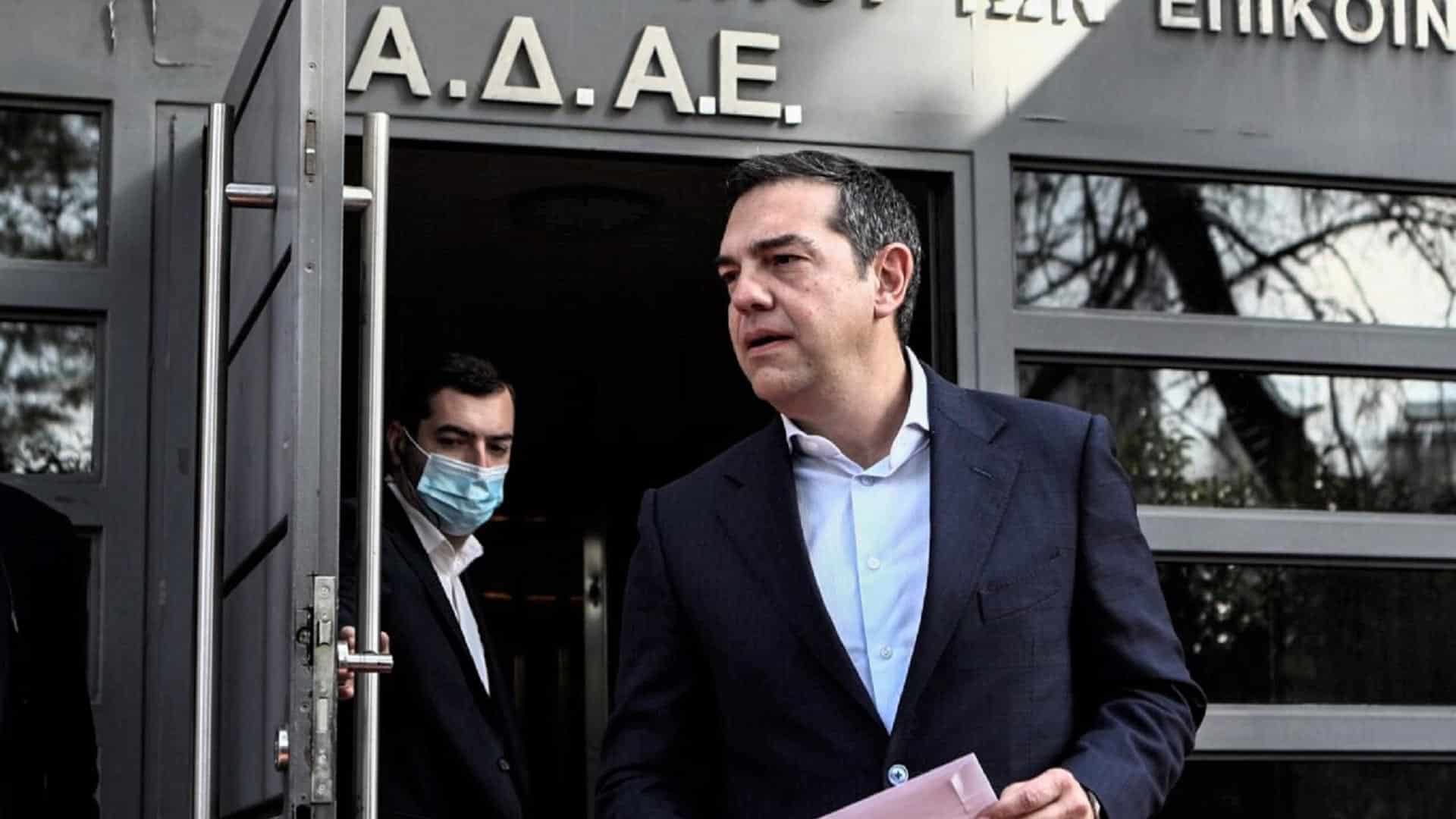 Αλέξης Τσίπρας: Ο Μητσοτάκης οφείλει να παραιτηθεί μετά τις «αποδείξεις» της ΑΔΑΕ