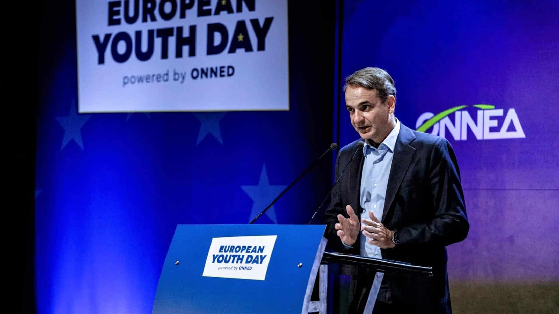 Κυριάκος Μητσοτάκης - European Youth Day - Powered by ONNED