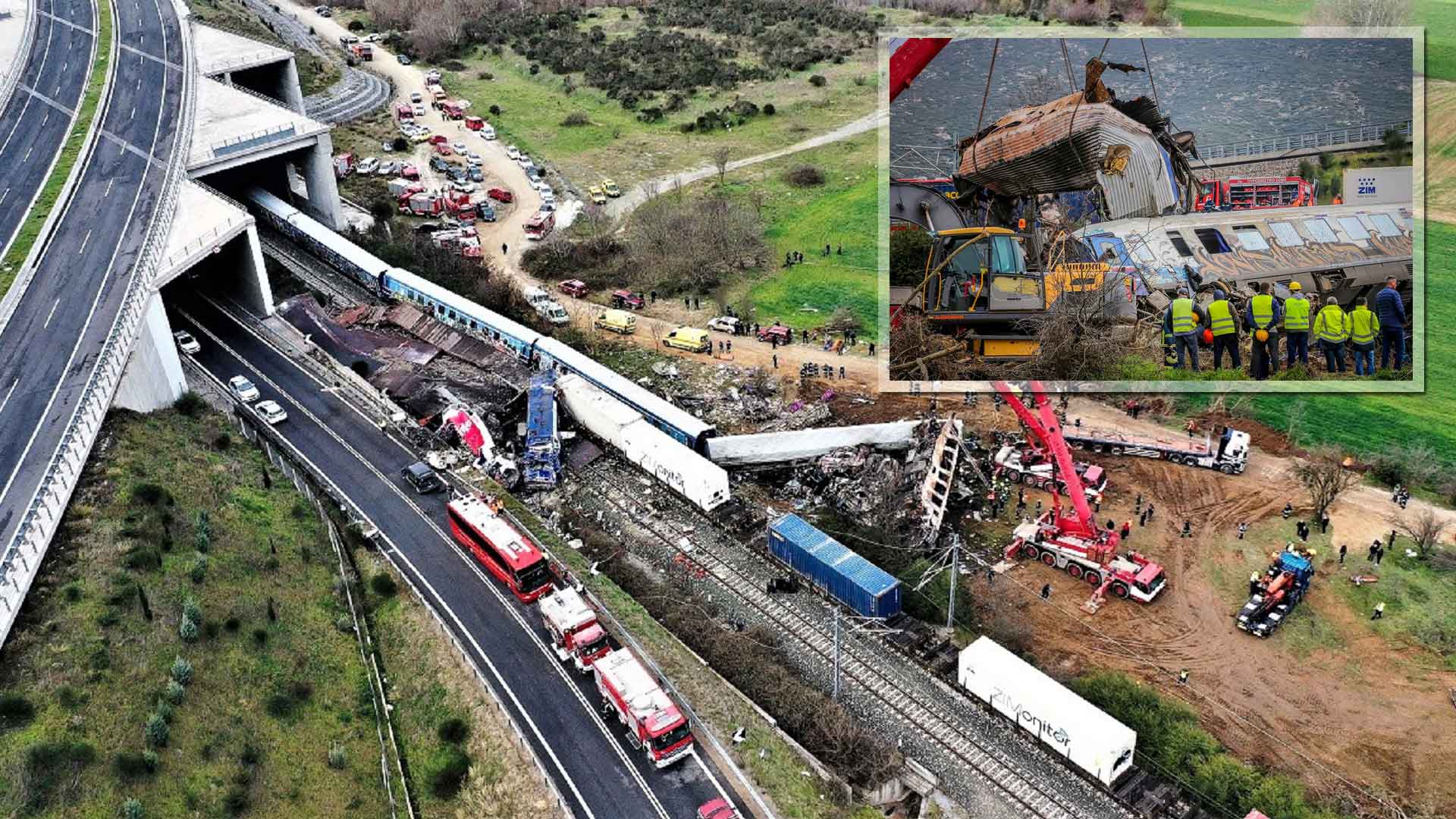 Τέμπη: 57 νεκροί και 56 αγνοούμενοι στο τραγικό δυστύχημα της σύγκρουση των τρένων