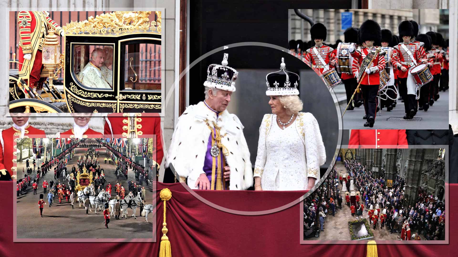 Βασιλιάς Κάρολος - βασίλισσα Καμίλα ,στέψη στη Βρετανία