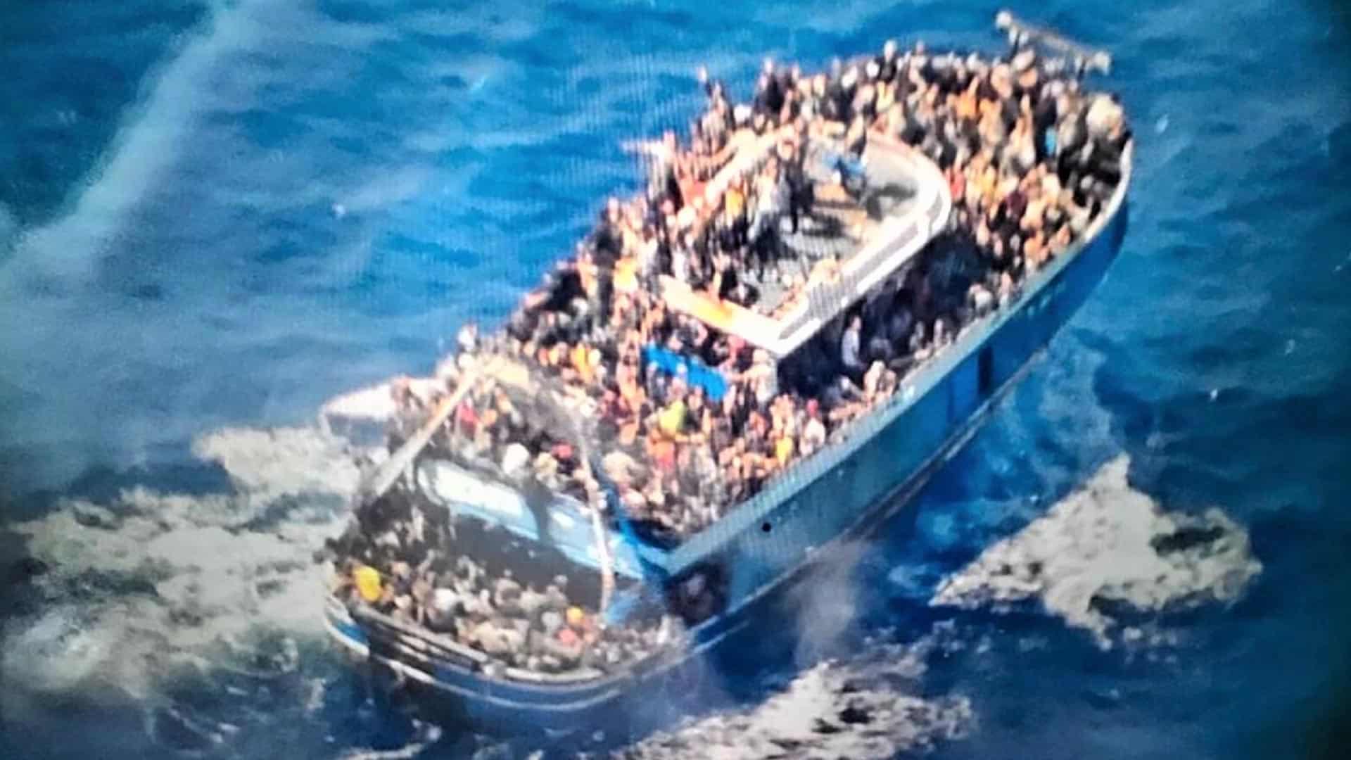 Ναυάγιο στην Πύλο: Το σκάφος με τους εκατοντάδες μετανάστες λίγο πριν την τραγωδία