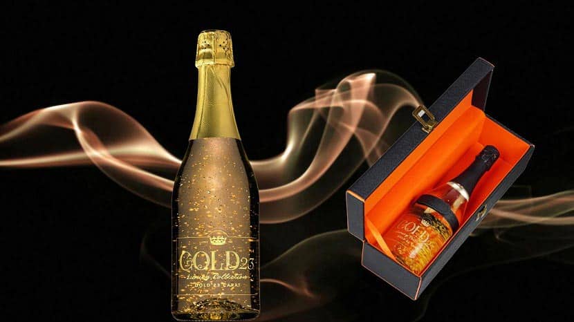 Gold 23 Carat: Η σαμπάνια με τα φύλλα χρυσού 