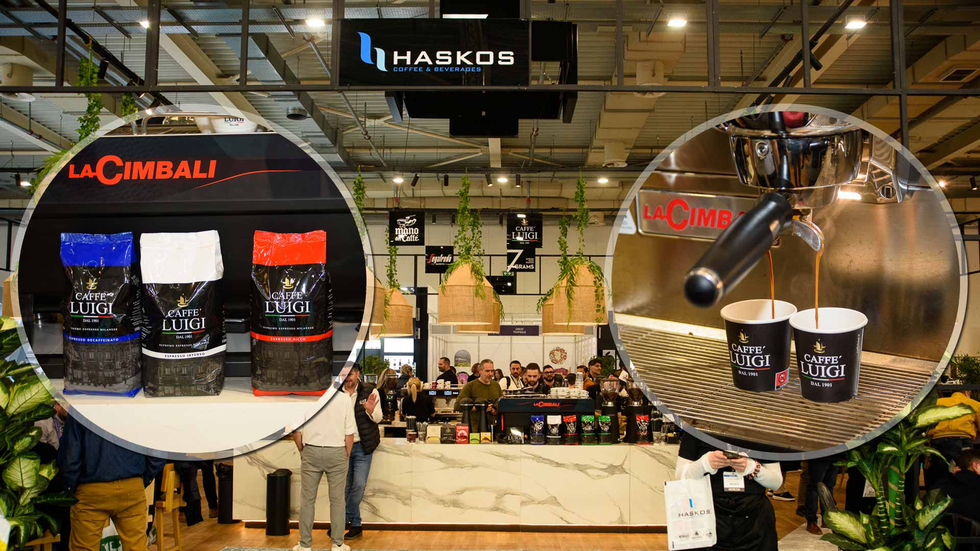 HASKOS Coffee & Beverages: Συνεργασία με Segafredo Zanetti και συμμετοχή HORECA 2025