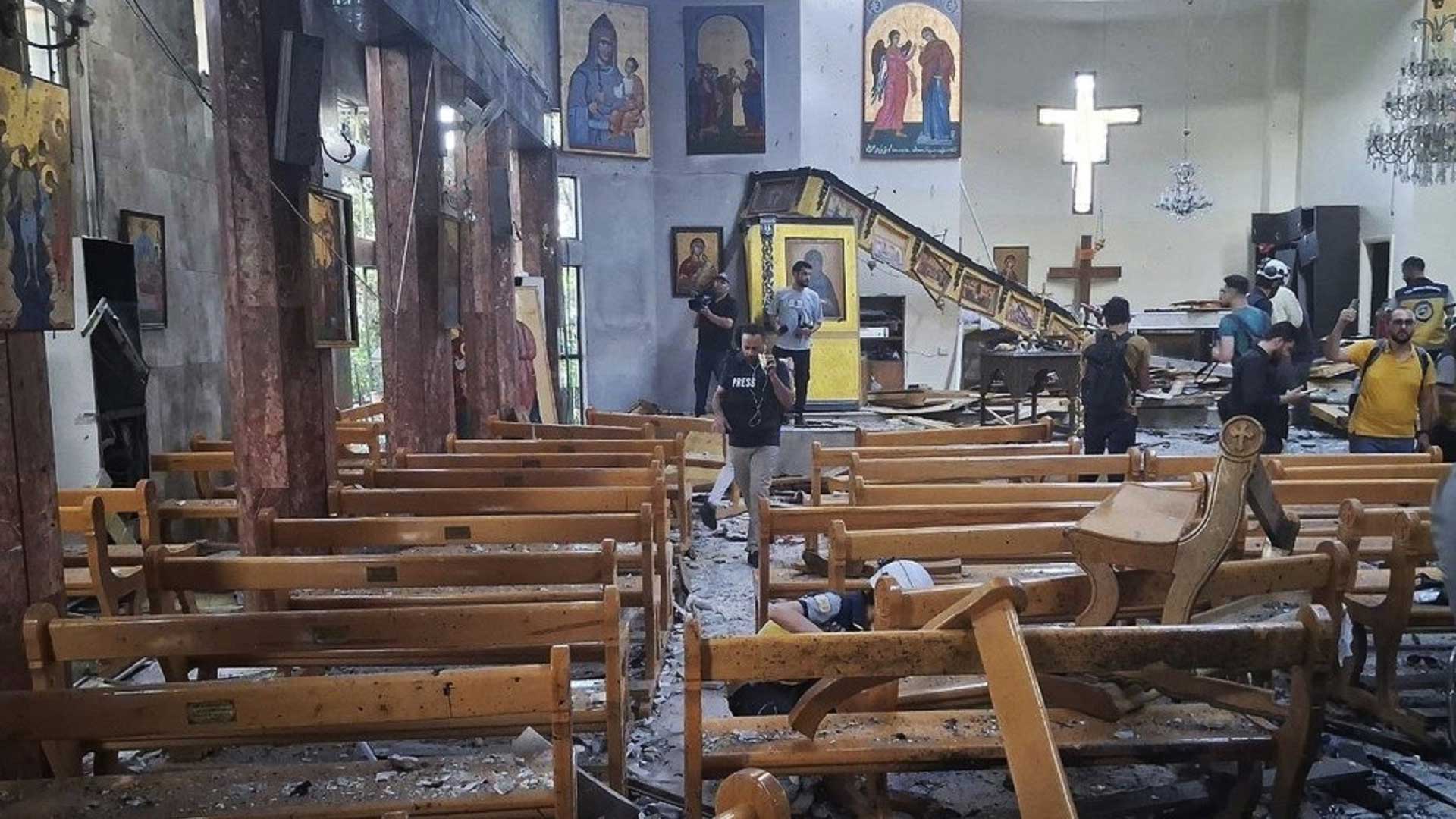 Συρία: Τρομοκρατική επίθεση σε ελληνορθόδοξη εκκλησία - Τουλάχιστον 20 νεκροί