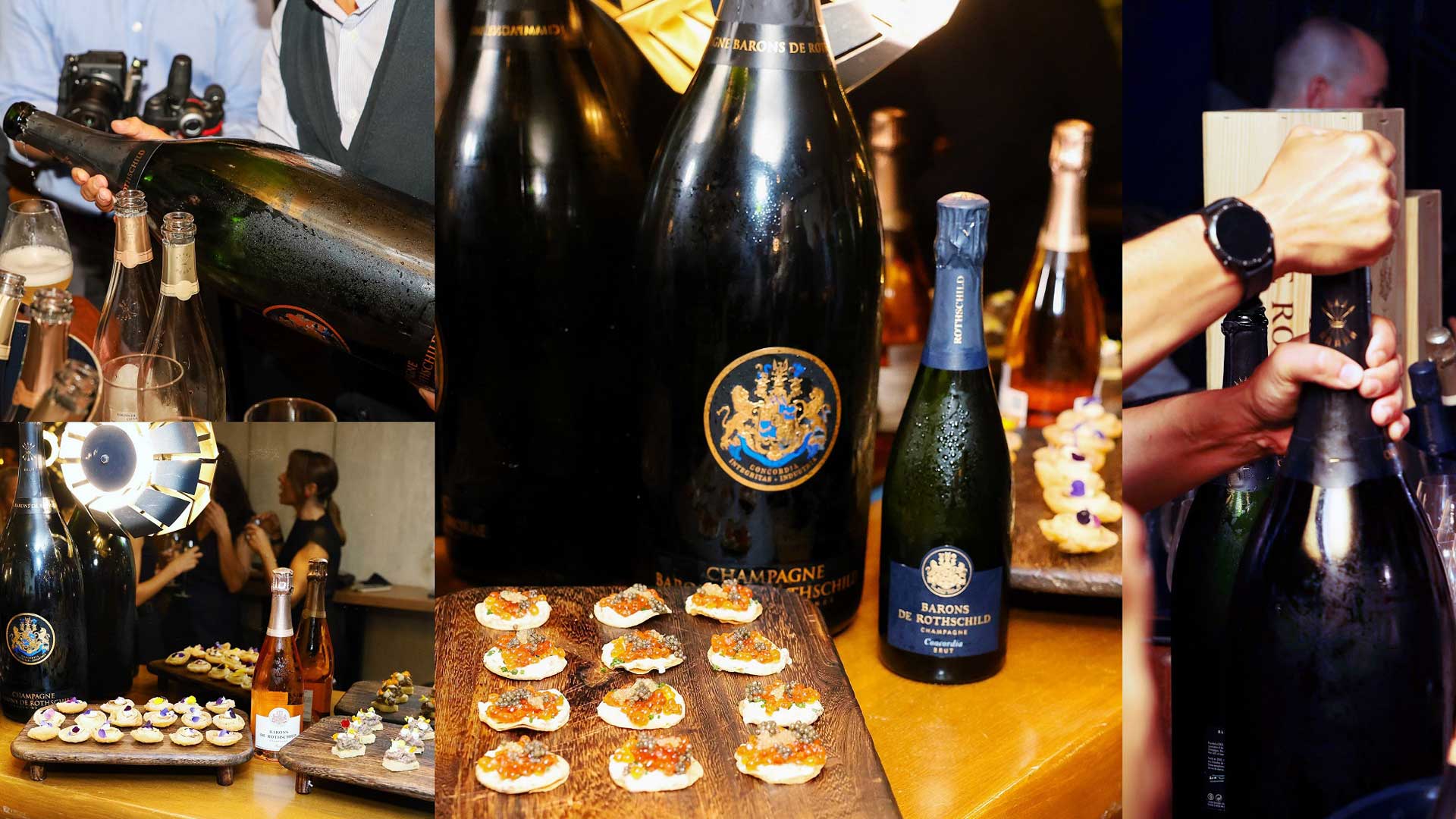 Barons de Rothschild Champagne: Λαμπερό πάρτι στο «Mayor» στην «καρδιά» του Κολωνακίου