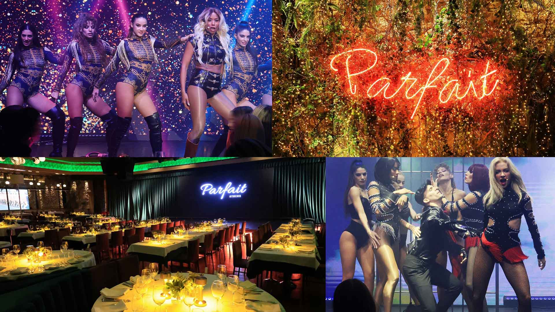 Parfait Athens: Εντυπωσιακό Opening Party για το ανανεωμένο restaurant-cabaret show