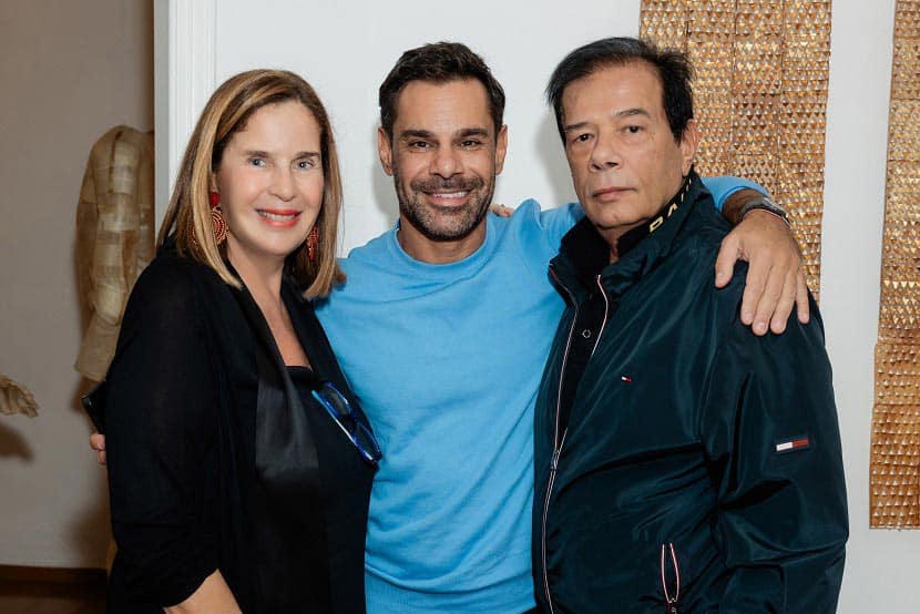 Τατιάνα Σπινάρη-Πολλάλη (Διευθύντρια της CITRONNE Gallery), Άλεξ Κασσανδρινός, Δημήτρης Γκοσμάνης