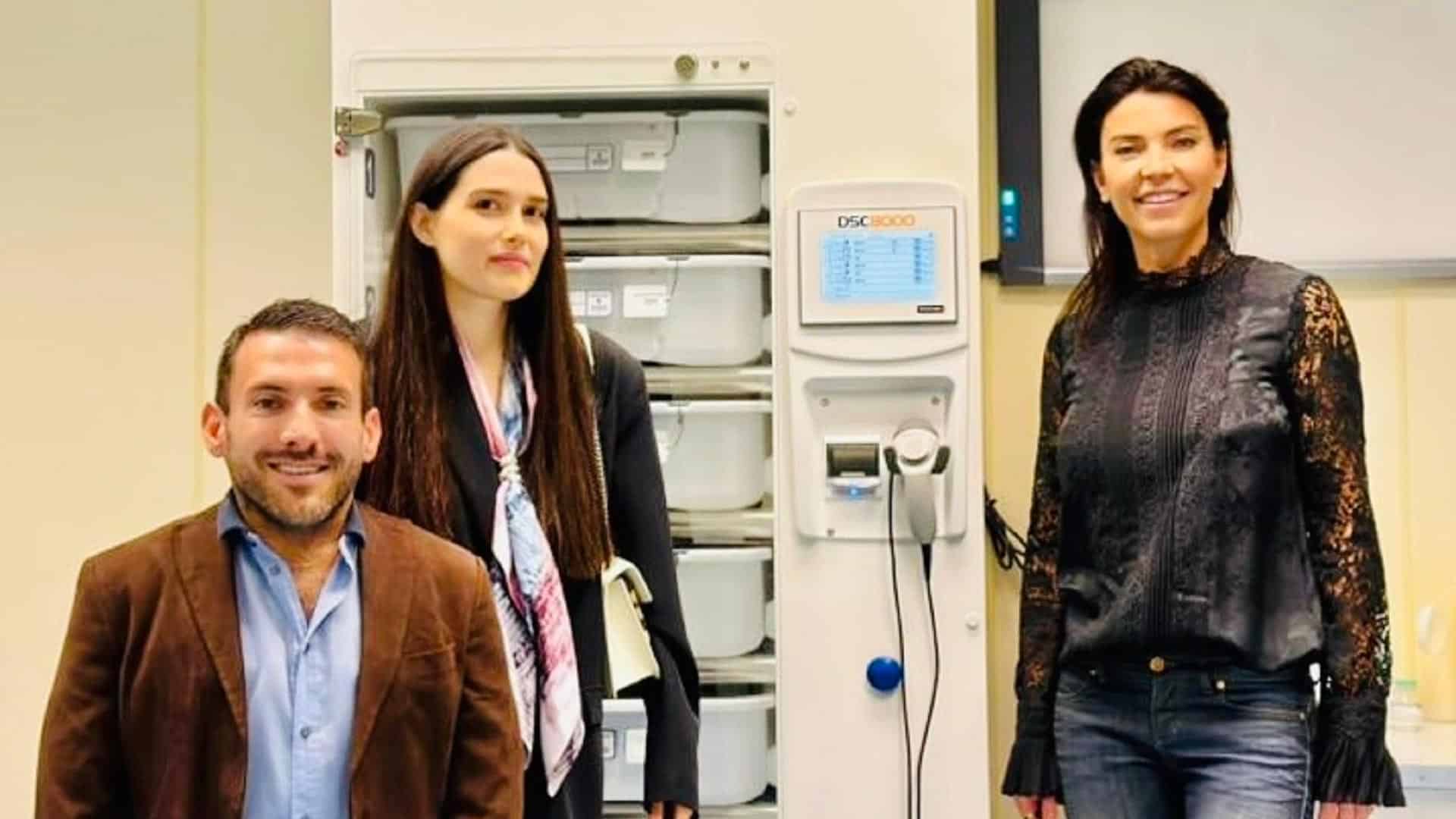 Δημήτρης Τσερτσίδης ( Αντιπρόεδρος CREAID ), Κωνσταντίνα Καλύβα ( Director CREAID ), Μαρίνα Βερνίκου ( Πρόεδρος CREAID )