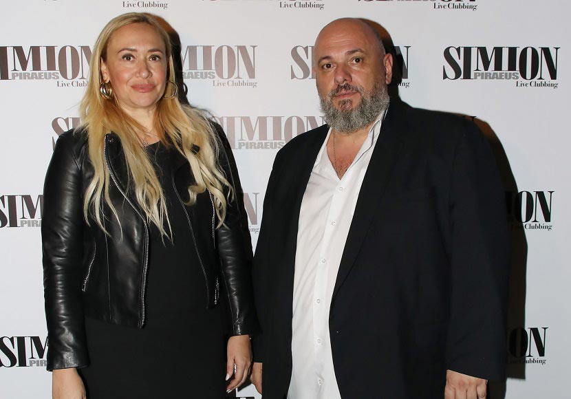 Η Αντιδήμαρχος Οικονομικών του Δήμου Πειραιά, Νανά Γλύκα - Χαρβαλάκου μαζί με τον επιχειρηματία Μιχάλη Λαγουδάκο