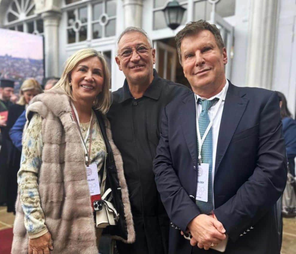 Η βουλευτής της ΝΔ Ζέτα Μακρή και οι κύριοι Γιώργος Ντάβλας και Άρης Μυλωνάς