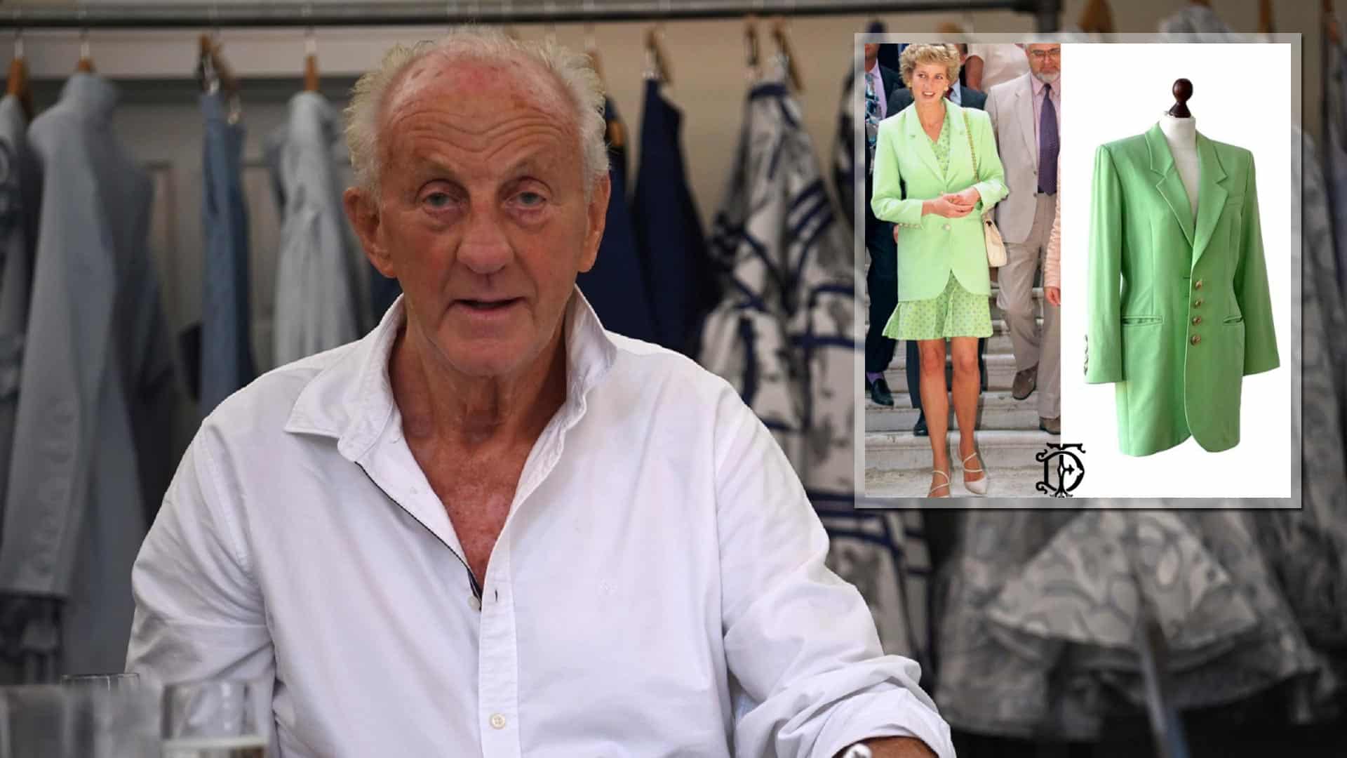 Πολ Κοστέλο: Πέθανε ο σχεδιαστής που έκανε στιλιστικό είδωλο την πριγκίπισσα Νταϊάνα