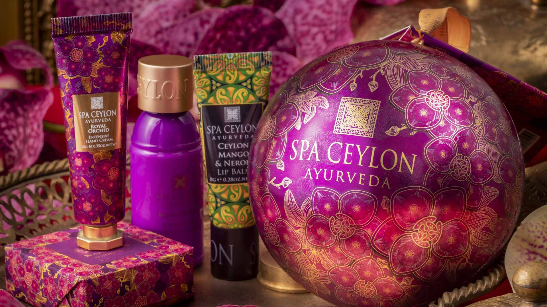 Η μαγεία των Χριστουγέννων συναντά την Orchid Paradise Collection της Spa Ceylon