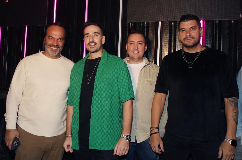 Ανδρέας Χατζηανδρέου, Άγγελος Ρούπακας, Τάσος Ιωάννου, Άκης Κικιδάκης