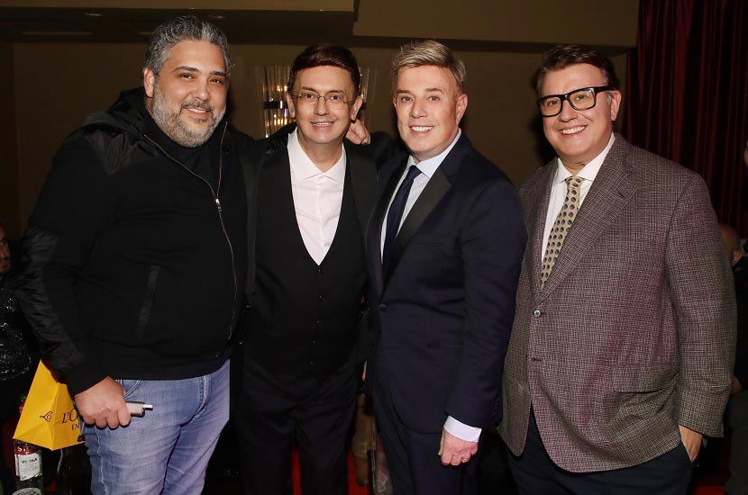 Δημήτρης Αγγελάκος, Γιάννης Καζανίδης, Ανδρέας Μάνεσσης, Ίον Βαρουξάκης