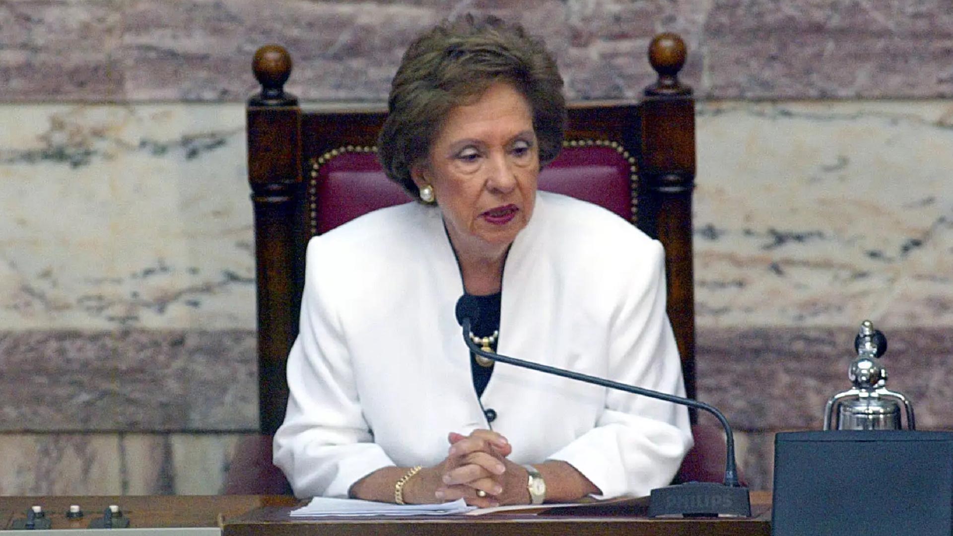 Άννα Μπενάκη-Ψαρούδα: Πέθανε η πρώτη γυναίκα Πρόεδρος της Βουλής