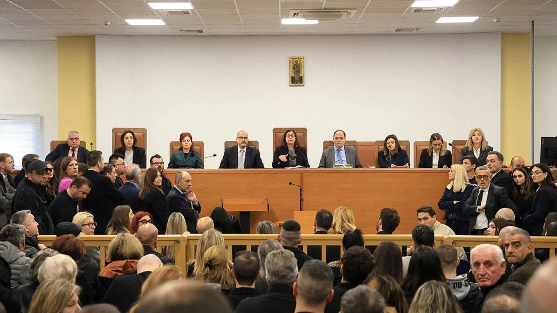 Δίκη Τεμπών: H δικαστική αίθουσα ζητείται να αλλάξει, έχει 450 θέσεις