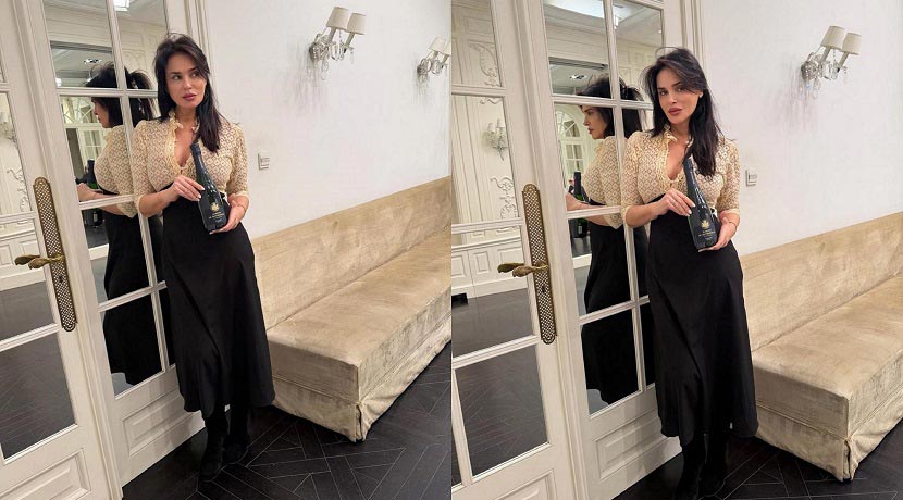 Σήλια Κριθαριώτη και Champagne Barons de Rothschild 