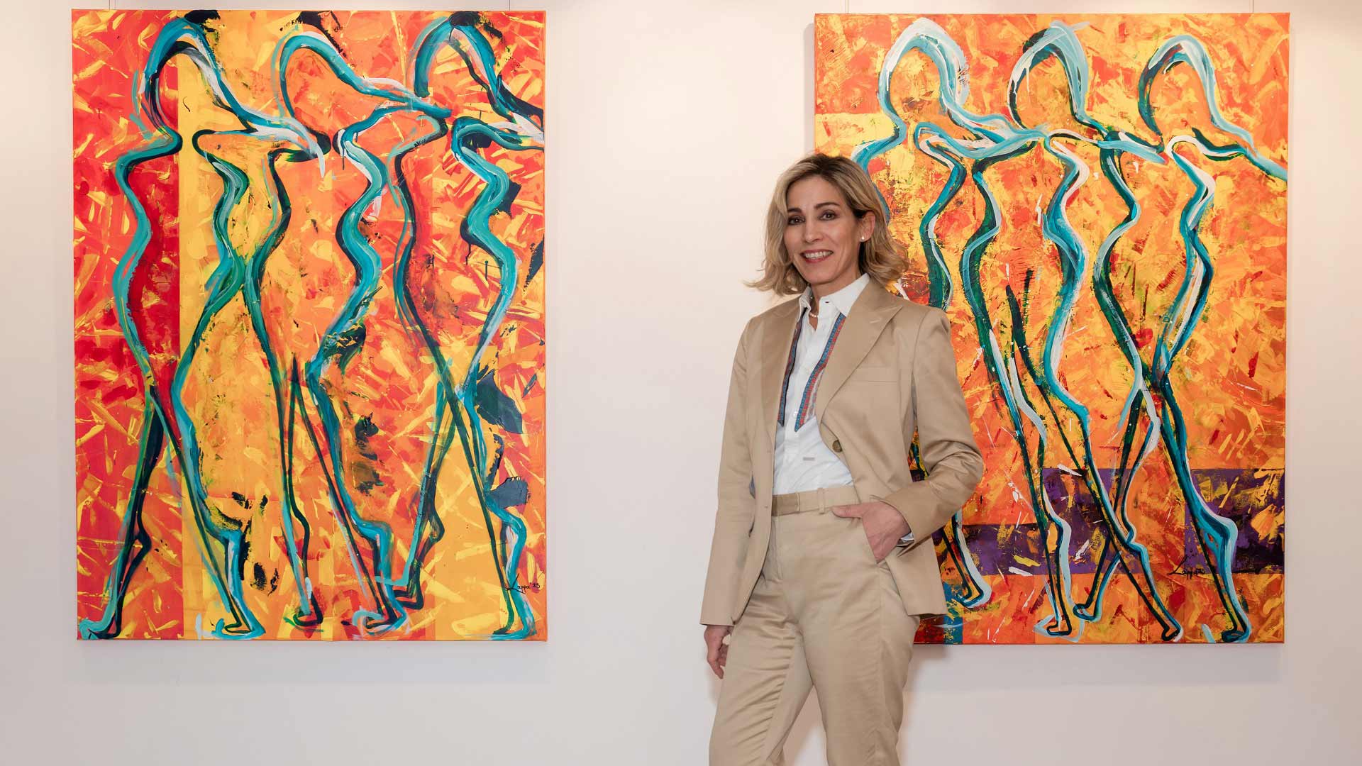 Χριστίνα Λάππα: Τα εγκαίνια της νέας ατομικής έκθεσης HUMAN forms στην CL Art Gallery