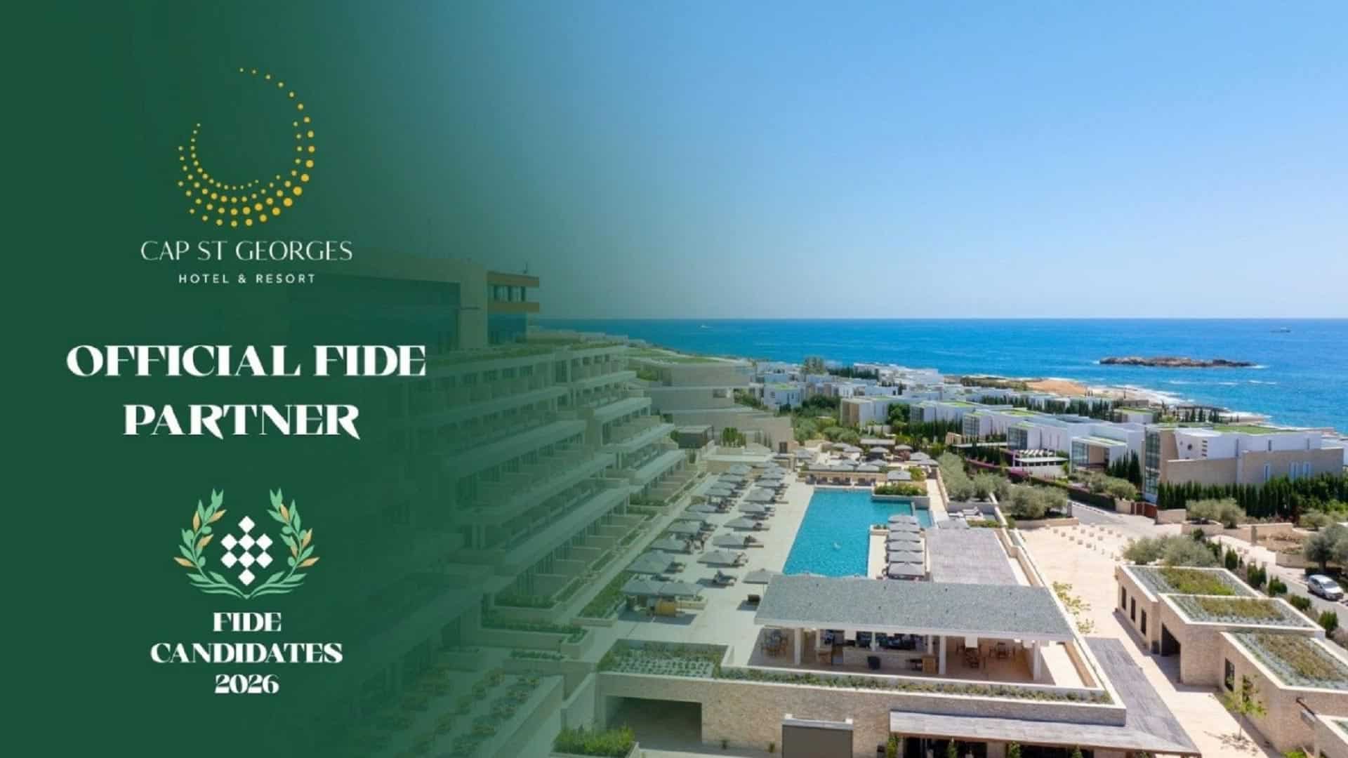 Cap St Georges Hotel & Resort: Φιλοξενεί το Παγκόσμιο Πρωτάθλημα Σκακιού στην Κύπρο