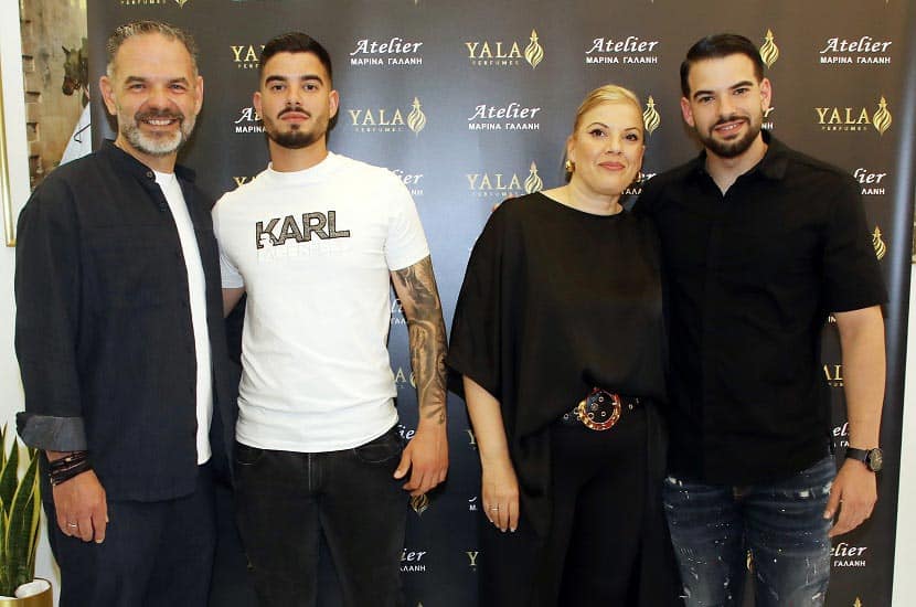 Κώστας Καράμπελας, Διονύσης Καράμπελας, Μαρίνα Γαλάνη, Ανδρέας Καράμπελας