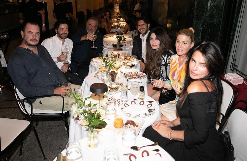 H Γκίλφοϊλ σε δείπνο στο Athénée Athens